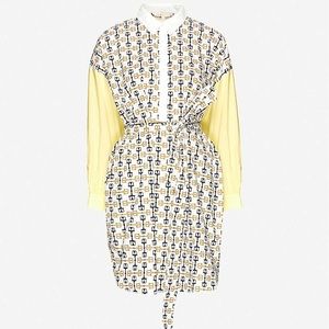 Maje Rosci Cotton-Poplin Midi Dress